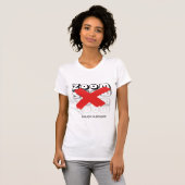 ZOOM疲れはもうたくさん | 在宅勤務 Tシャツ (正面フル)