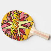 ZOOM 面白いコミックブック スマックトーク かっこいい モダン 卓球ラケット (横)