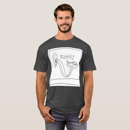 Zoom funny tシャツ (正面フル)