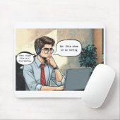 'Zoom Gloom'マウスパッド マウスパッド (マウス)