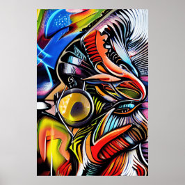 Zoom out Graffiti Art - Perfect Gift for Urban Art ポスター