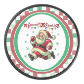 Zoomie Santa Christmas アイスホッケーパック (正面)