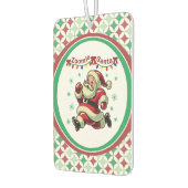 Zoomie Santa Christmas カーエアーフレッシュナー (左)