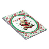 Zoomie Santa Christmas ノートブック (右側)