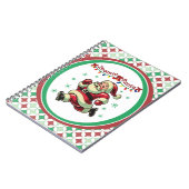 Zoomie Santa Christmas ノートブック (左側)