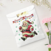 Zoomie Santa Christmas フェイバーバッグ (封をした状態)