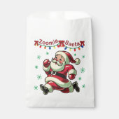 Zoomie Santa Christmas フェイバーバッグ (正面)