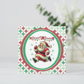 Zoomie Santa Christmas 招待状 (スタンド正面)