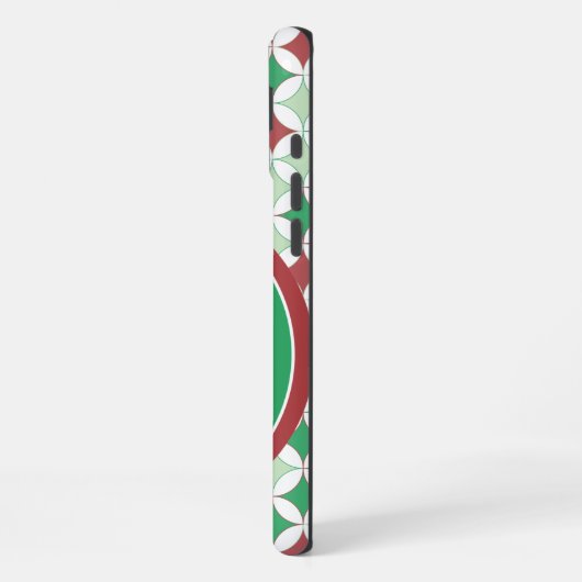 Zoomie Santa Christmas iPhoneケース (左側面)