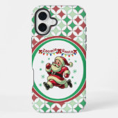 Zoomie Santa Christmas iPhoneケース (裏面)