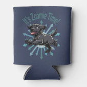 Zoomie Time Black Labだ 缶クーラー (正面)
