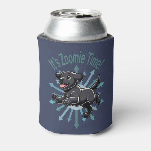 Zoomie Time Black Labだ 缶クーラー (缶裏面)