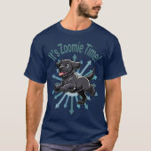 Zoomie Time Black Labだ Tシャツ (正面)