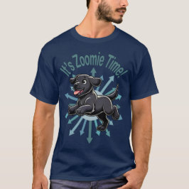 Zoomie Time Black Labだ Tシャツ