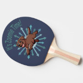 Zoomie Time Chocolate Lab 卓球ラケット (横)