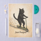 Zoomies Kitty  薄葉紙 (クラフト)