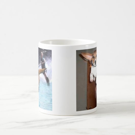 Zoominはコーヒーカップの後をつけます コーヒーマグカップ (中央)