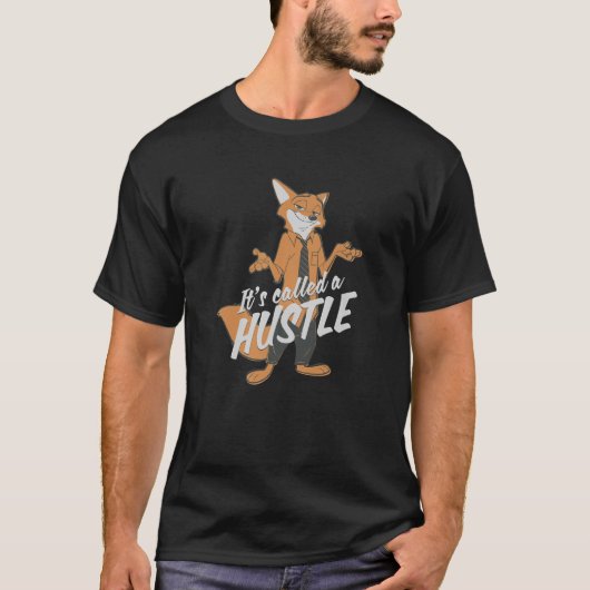 Zootopia Nick Wilde It s Called Hustle Premium  Tシャツ (正面)