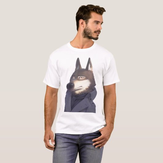 Zootopia Wolf Tシャツ (正面フル)