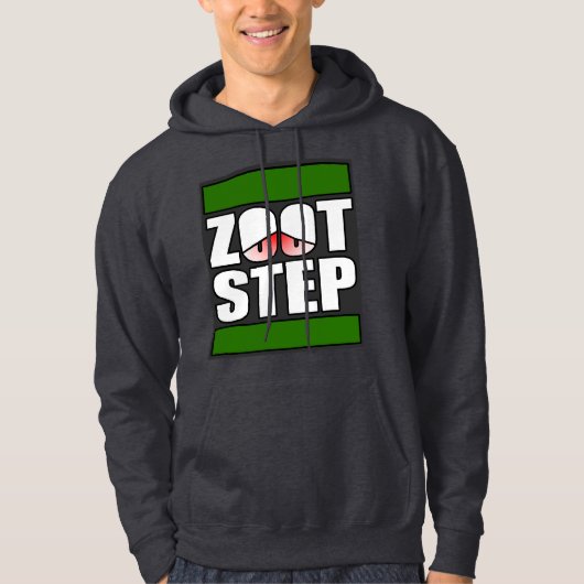 ZootstepはおもしろいなDUBSTEPをzooted パーカ (正面)