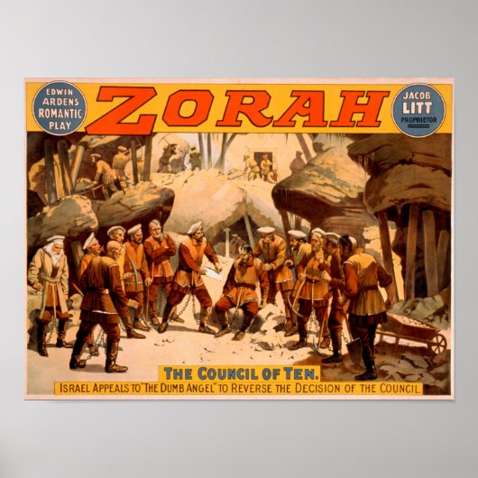 Zorah Russian Miners Theatrical Poster ポスター (正面)