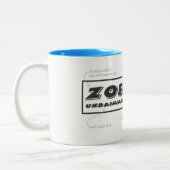 Zorepadはマグを説明しました ツートーンマグカップ (左)