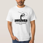 Zorine's restaurant disco nightclub,シカゴ, IL Tシャツ (正面)