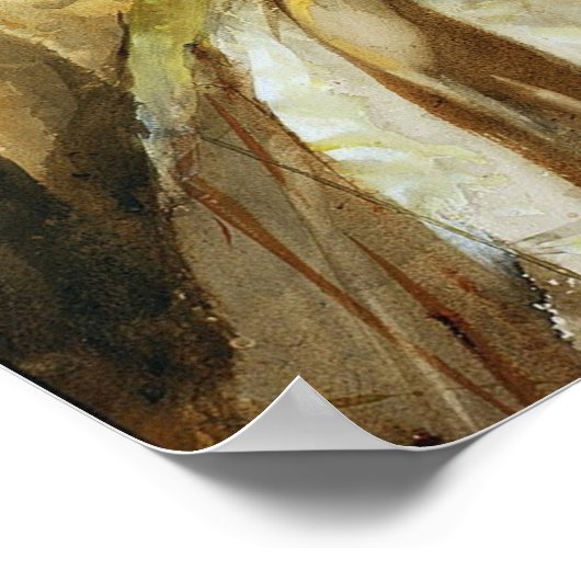 Zorn - Lisen Lamm ポスター (角)