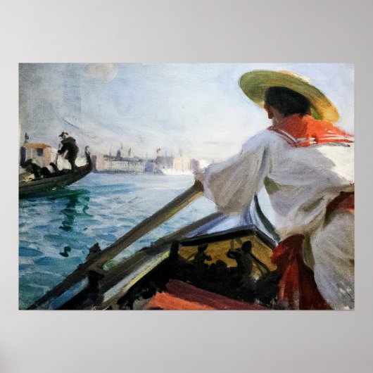 Zorn - On The Boat By Anders Zorn ポスター (正面)
