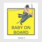 ZOROベビーON BOARD - CAR STICKER シール (シート)