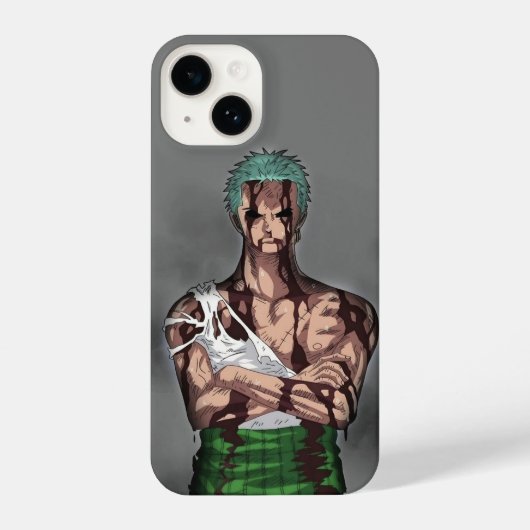 Zoro Phone case iPhoneケース (裏面)