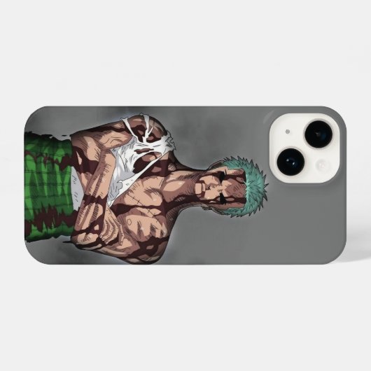 Zoro Phone case iPhoneケース (裏面横)