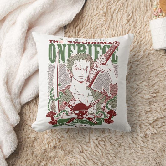 Zoro Roronoa One Piece クッション (ブランケット)