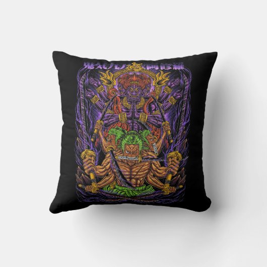 Zoro Three Swords Samurai クッション (裏面)