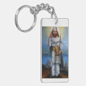 Zoroastrian Keychain キーホルダー (正面左)
