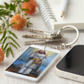 Zoroastrian Keychain キーホルダー (正面右)