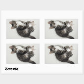 Zorroと彼のマウスステッカー 長方形シール (シート)