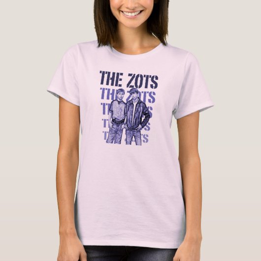 Zotsのスケッチ-ピンクのワイシャツ Tシャツ (正面)