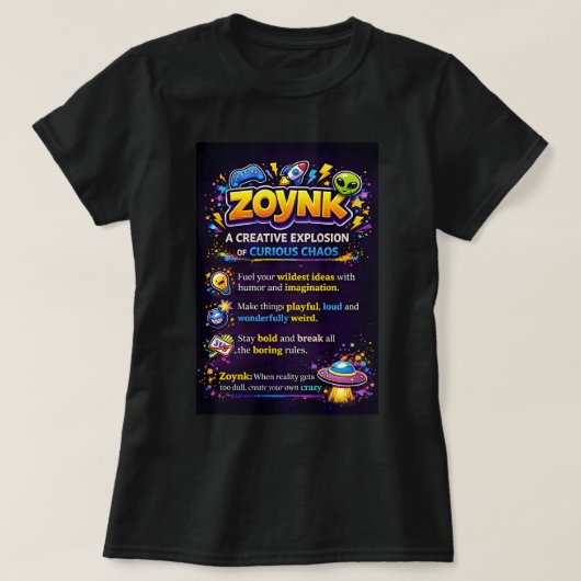 Zoynk & Bright 0046836 Tシャツ (デザイン正面)