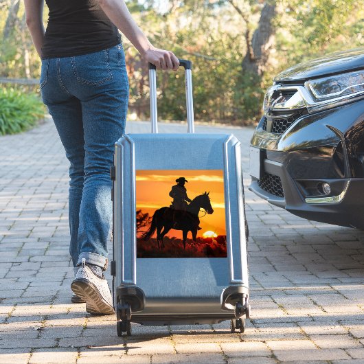 ZOYNK Cowboy Sunset 0023384 シール (スーツケースインサイチュ)