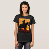 ZOYNK Cowboy Sunset 0023384 Tシャツ (正面フル)