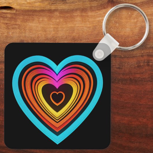 ZOYNK Heart キーホルダー (裏面)