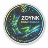 Zoynk Neon Socks シール (正面)