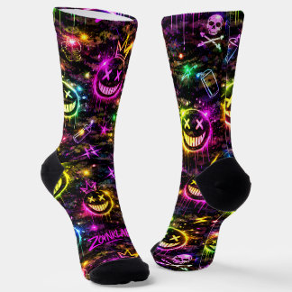 Zoynk Neon Socks 0047677 ソックス