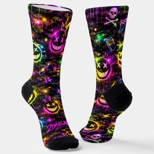 Zoynk Neon Socks 0047677 ソックス (傾斜あり)