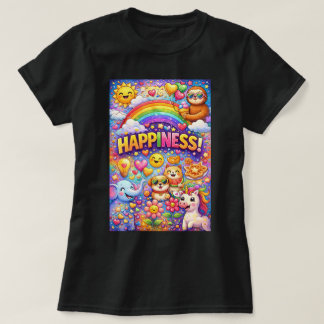 ZOYNK Tシャツ グラフィックス ハピネス 0045418