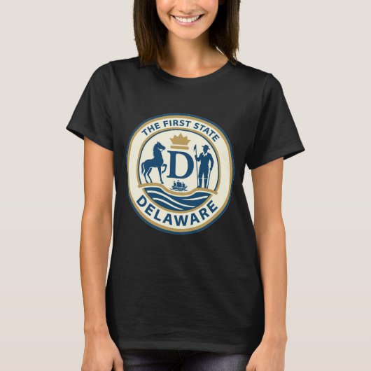 ZOYNK T-Shirt Graphics Delaware 0045225 Tシャツ (正面)