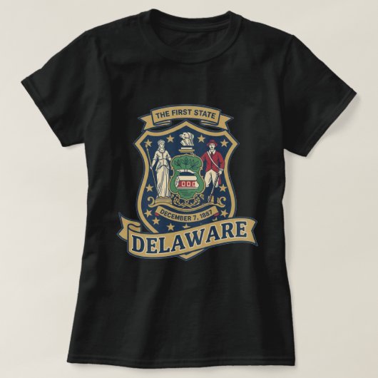 ZOYNK T-Shirt Graphics Delaware 0045229 Tシャツ (デザイン正面)