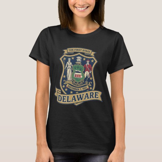 ZOYNK T-Shirt Graphics Delaware 0045229 Tシャツ (正面)