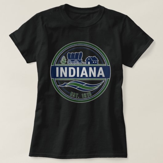ZOYNK T-Shirt Graphics Indiana 0045230 Tシャツ (デザイン正面)